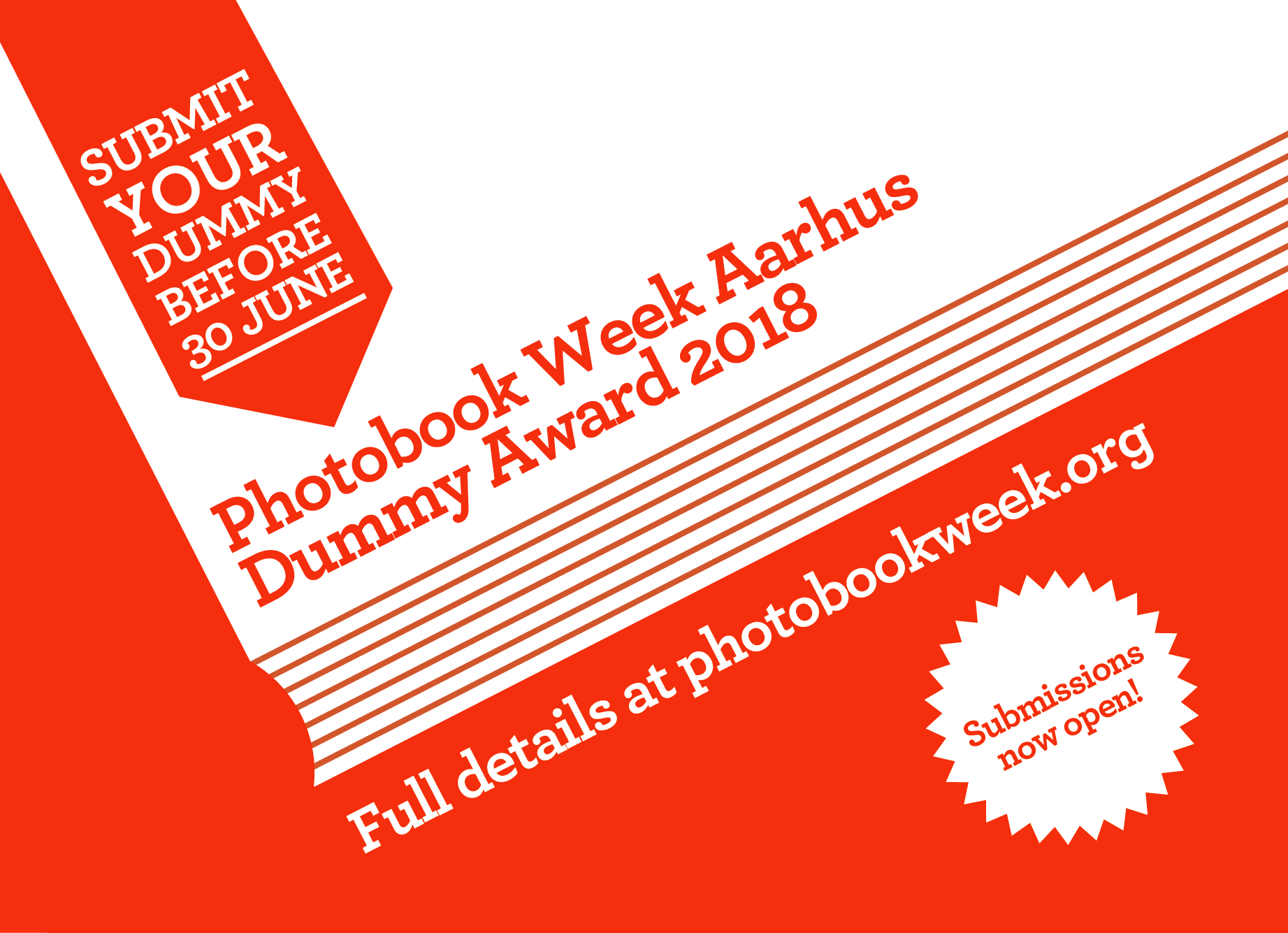 Submit your dummy to the new Photobook Week Aarhus Dummy Award!